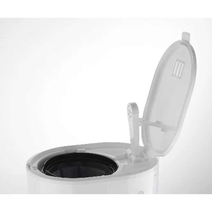 grossag Filter-Kaffeemaschine mit Glaskanne KA 70.10, 1,4 Liter für 10 Tassen Kaffee, 900 Watt und 240 Volt, Schwarz ? Weiß – Bild 4
