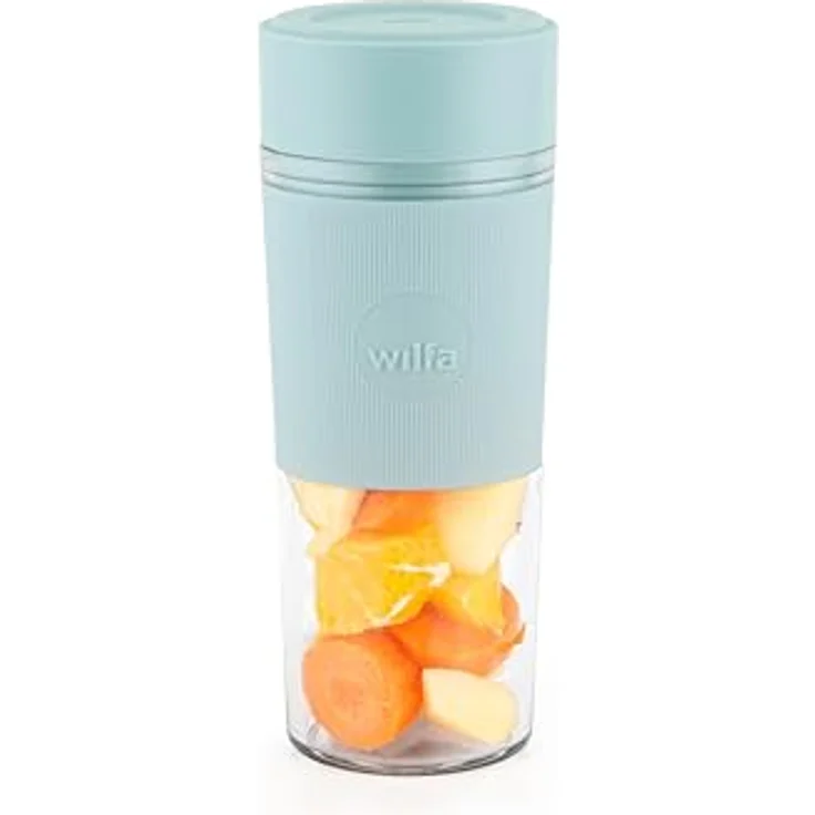Wilfa Swift, Standmixer, tragbar, mit Tritan-Flasche, blau – Bild 1