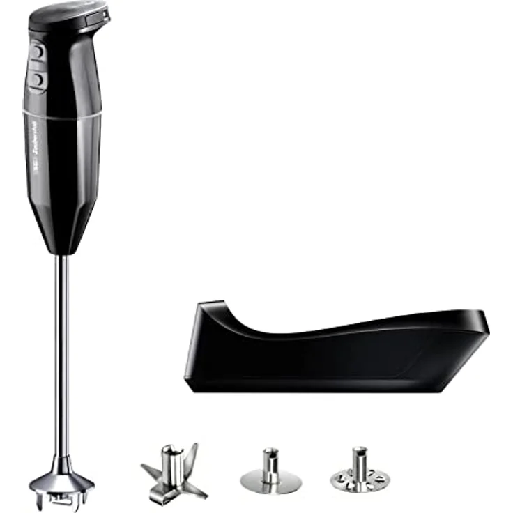 ESGE Zauberstab Cordless PRO, 2500 mAh Li-Ion Akku Stabmixer, Pürierstab, kabellos, bis zu 15.500 U/min, Eintauchtiefe 29 cm (schwarz) 95305 – Bild 2