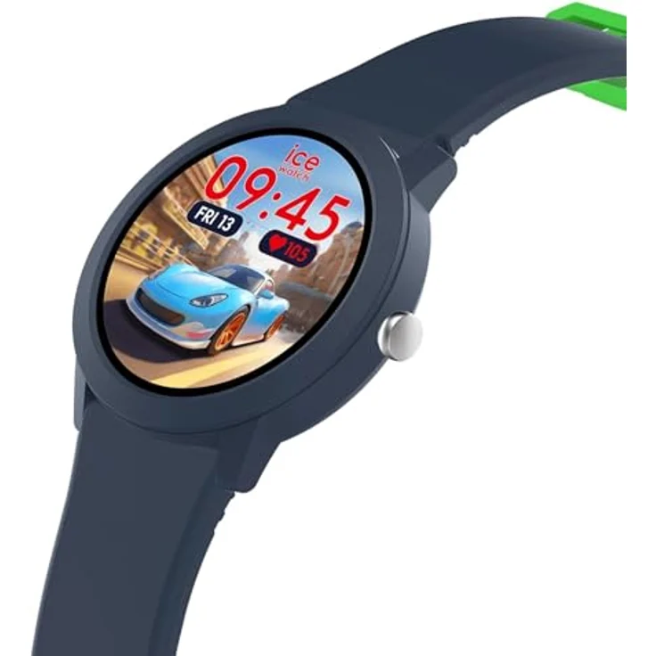 ICE-WATCH Smart Watch 025247, digitale Smartwatch mit 1,19-Zoll-AMOLED-Display, blau, Herzfrequenzmesser und wasserdicht bis 5 bars – Bild 3