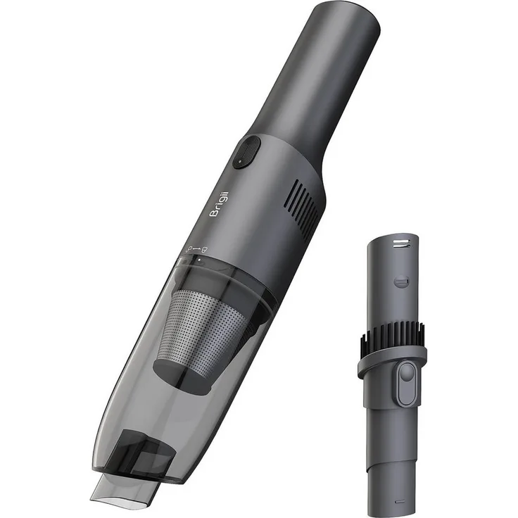 LA CUTE Brigii Mini-Handstaubsauger, kabellos mit bürstenlosem Motor, HEPA-Filter, USB-C-Ladung, 200 ml Staubbehälter