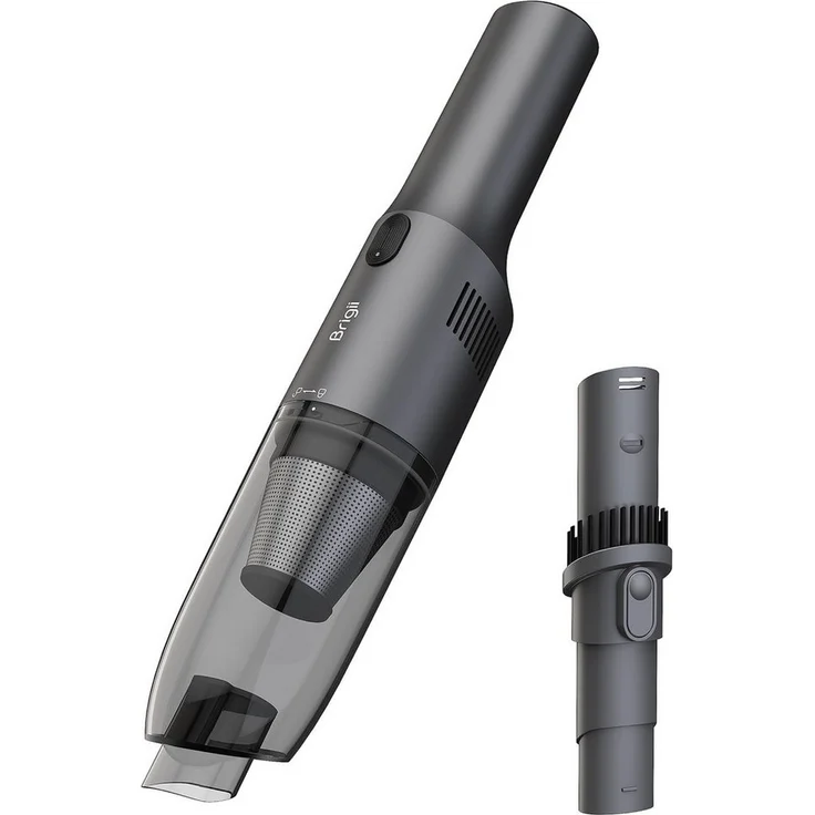 LA CUTE Brigii Mini-Handstaubsauger, kabellos mit bürstenlosem Motor, HEPA-Filter, USB-C-Ladung, 200 ml Staubbehälter