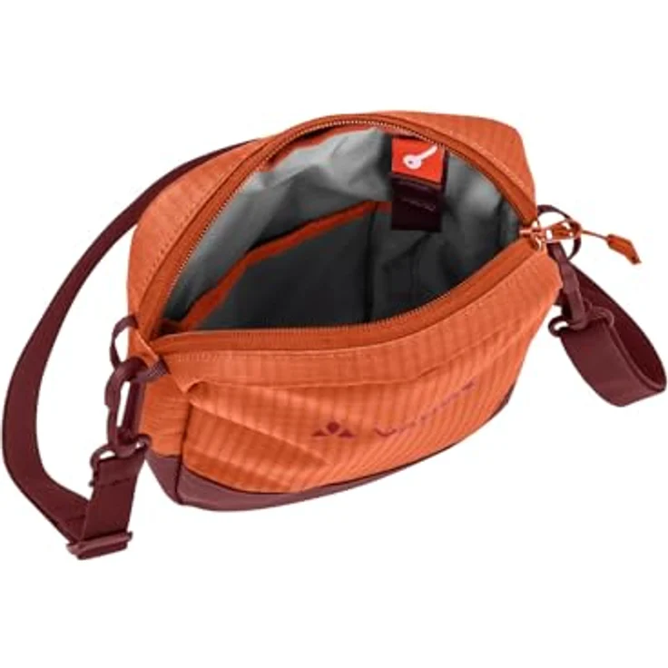 Vaude CityBen Umhängetasche, praktische 17 cm Handtasche mit gepolstertem Smartphonefach, braun – Bild 3