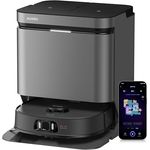 EUREKA J15 Pro Ultra Roboterstaubsauger Bodenreiniger, leistungsstarker 16200 Pa, warmes Wasser bei 75 ℃, KI Kartierung, Selbstreinigung - Weiß