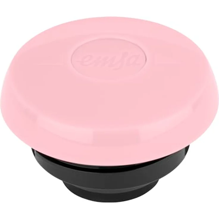 Emsa F4010300 Samba Isolierkanne (1 Liter, Quick Press Verschluss, 12h heiß, 24h kalt) puder-rosa – Bild 4