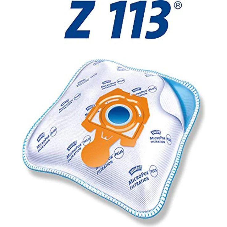 Swirl Z 113 MP Plus AirSpace EcoPor Staubsaugerbeutel, 4er Pack mit 99,99% Filtration und Dirtlock® Staubverschluss – Bild 3