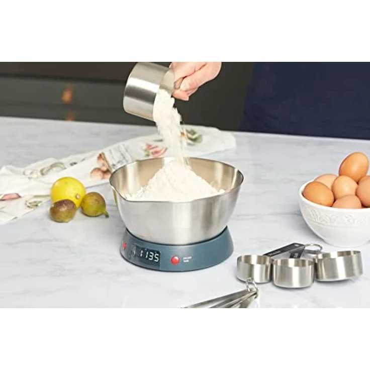 Zyliss E970054 Digitale Küchenwaage, Kunststoff, Blau – Bild 5