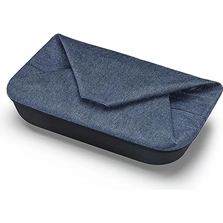 reisenthel, Einkaufshilfe, Tasche Shoppingbasket Herringbone Dark Blue, Blau, Schwarz – Bild 3