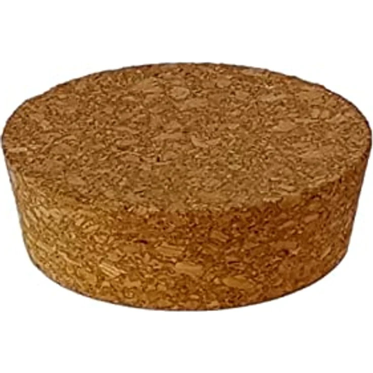 gouveo 6er Set Vorratsglas 600 ml "Kugel", rundes Borosilikatglas mit Korkverschluss, luftdicht und dekorativ – Bild 4