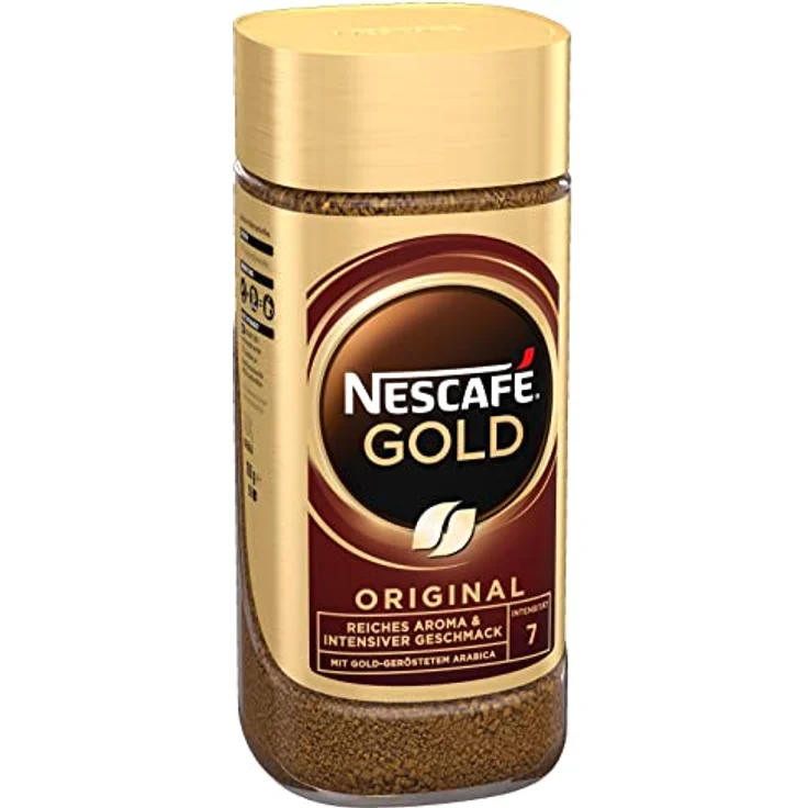 Nescafé Gold Original, löslicher Kaffee, 10er Pack (10 x 100 g) – Bild 3
