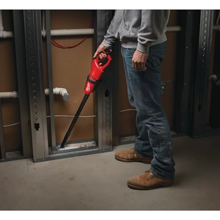 Milwaukee M12 HV Akku-Handstaubsauger 12Volt, 934 l-min, Gewicht nur 1,2 kg, 0-Version (ohne Akku-Ladegerät) – Bild 5