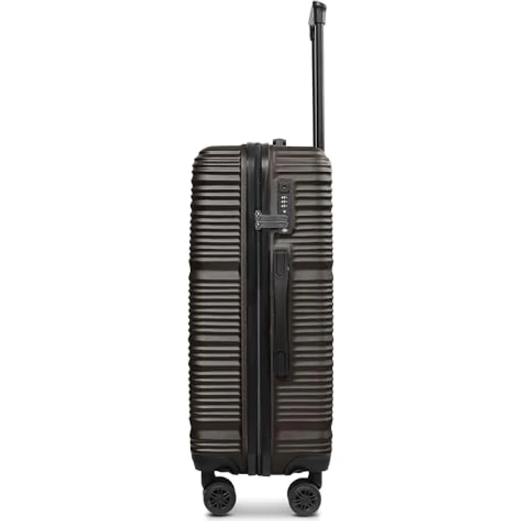 Redolz Koffer Essentials 16 3-SET 4 Rollen Kofferset 3-teilig Braun (XL) – Bild 3