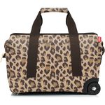 REISENTHEL® Einkaufsshopper allrounder trolley frame leo macchiato, Leopardenmuster, wasserabweisend, 30 Liter Fassungsvermögen