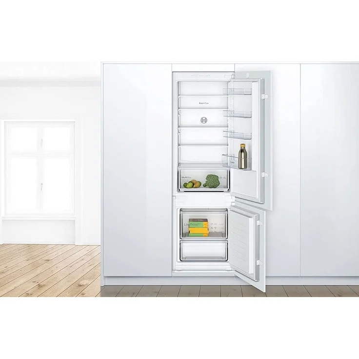 Bosch KIV87NSF0 Kühl-Gefrierkombination, Einbau, weiß, LED, Schnellkühlen und -gefrieren, Breite 51.1 cm – Bild 3