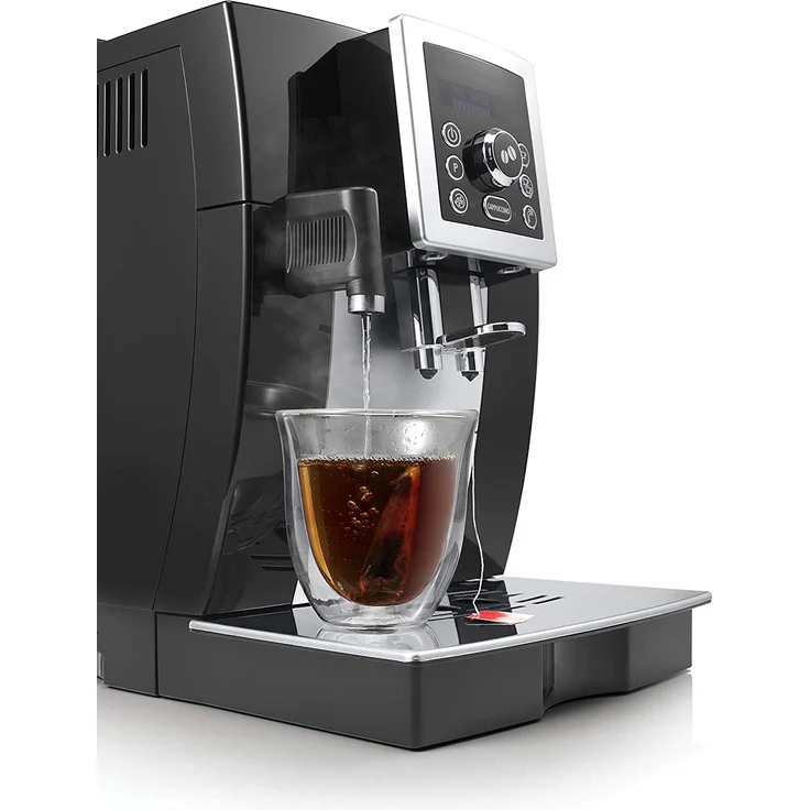 De'Longhi Cappuccino ECAM 23.463B, Kaffeevollautomat mit Milchsystem und integriertem Mahlwerk, silber-schwarz – Bild 5