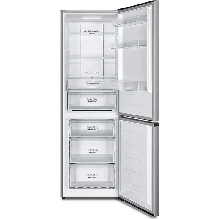 Gorenje N 619 EAXL4 Kühl-Gefrierkombination, freistehend, Edelstahl-Effekt, NoFrost, LED, Breite 59 cm – Bild 3