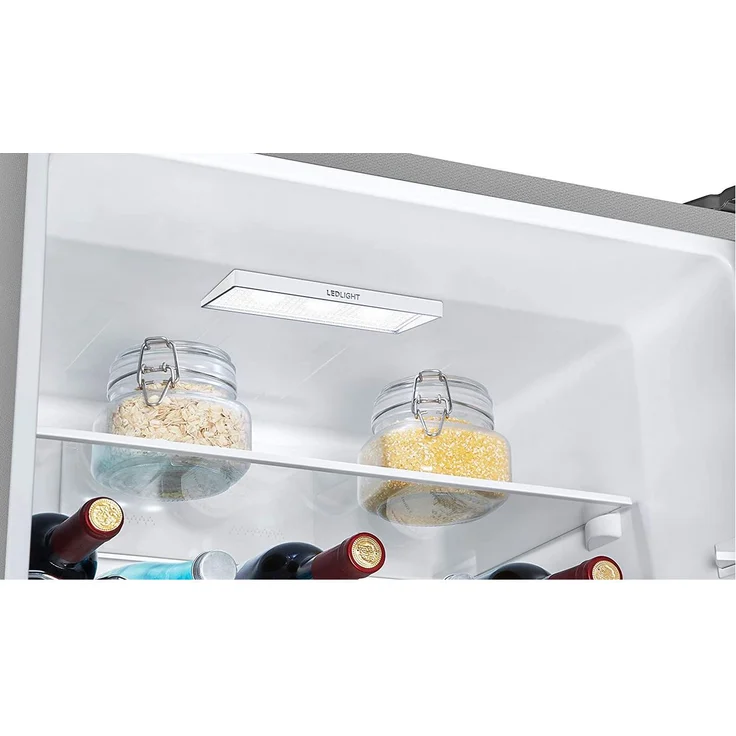 Gorenje N 619 EAXL4 Kühl-Gefrierkombination, freistehend, Edelstahl-Effekt, NoFrost, LED, Breite 59 cm – Bild 4
