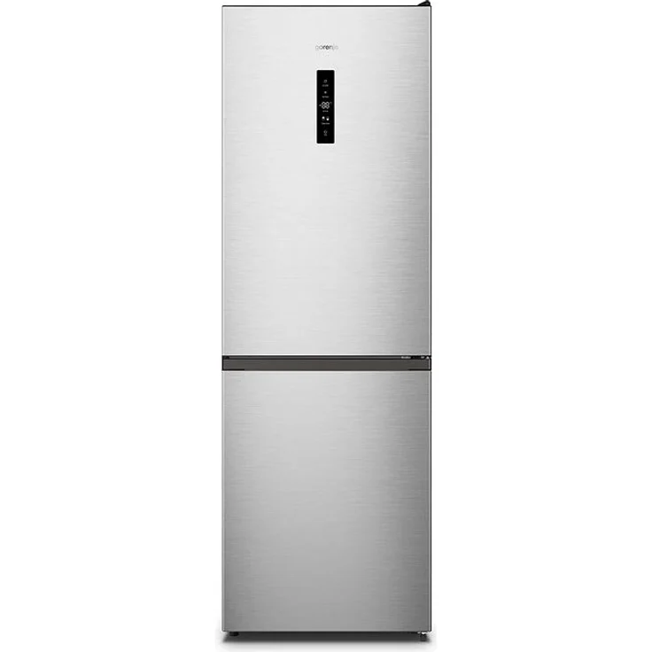 Gorenje N 619 EAXL4 Kühl-Gefrierkombination, freistehend, Edelstahl-Effekt, NoFrost, LED, Breite 59 cm – Bild 1