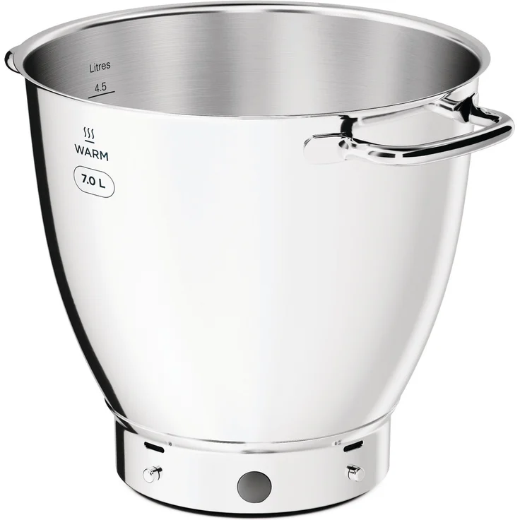 Kenwood KWL90.244SI Titanium Chef Patissier Küchenmaschine mit integrierter Waage, 1400W, DuoBowls - 5 Liter und 7 Liter, 13 Geschwindigkeiten, silber, Serie: Titanium Chef – Bild 9