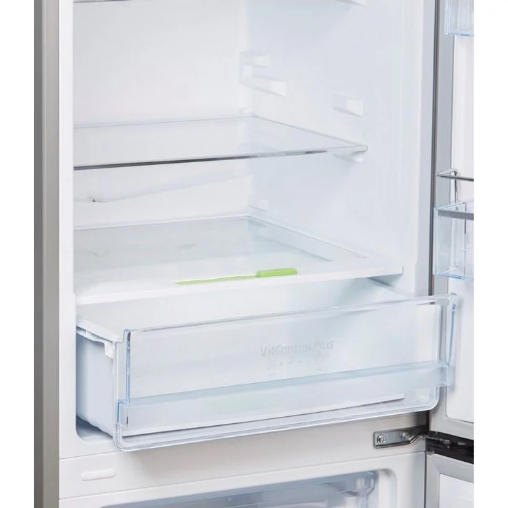 Amica KGCL 387 Kühl-Gefrierkombination, freistehend, Edelstahloptik, Schnellkühlen, LED, Breite 54 cm, Energieklasse E – Bild 7