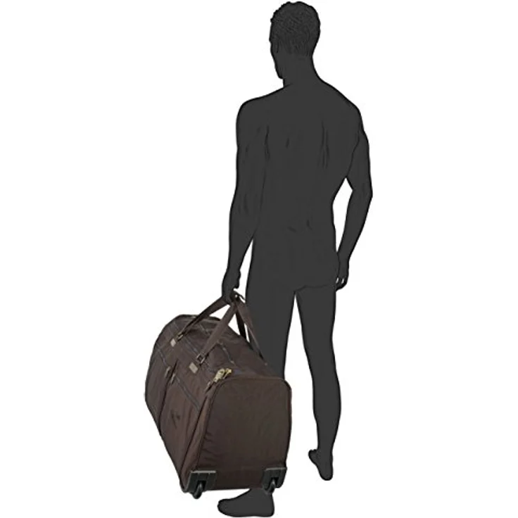 camel active Journey Herren Reisetasche mit Rollen Weekender Groß Braun – Bild 5