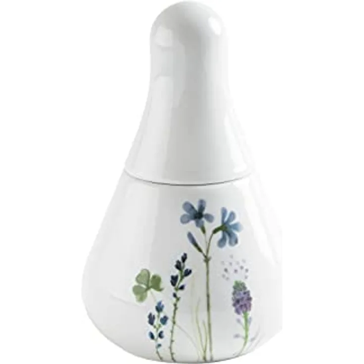 KAHLA 392012A76875C Five Senses Wildblume Zuckerhut 0,40 l | florale Zuckerdose 400 ml aus Porzellan