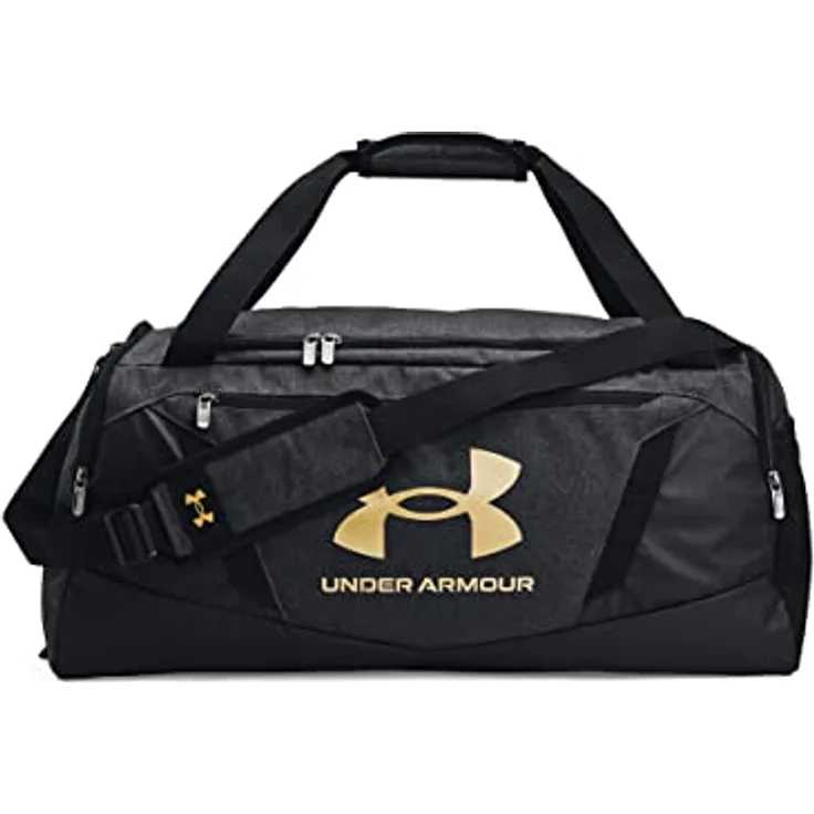 Under Armour® Undeniable 5.0 Duffle M, Sporttasche mit UA Storm-Technologie, wasserdicht, 58 l, Polyester, schwarz