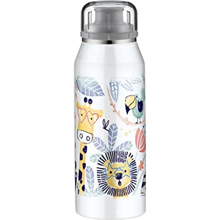 alfi isoBottle Isolier-Trinkflasche, Edelstahl, Weiß, 350ml – Bild 2