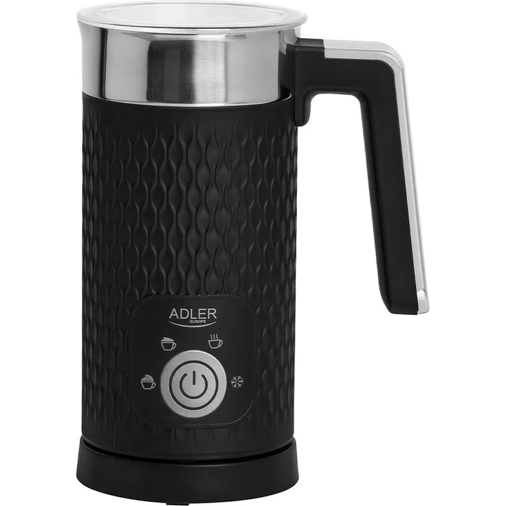 Adler AD 4494 d Milk frother, Frothing and heating, Black, Milchaufschäumer, Schwarz