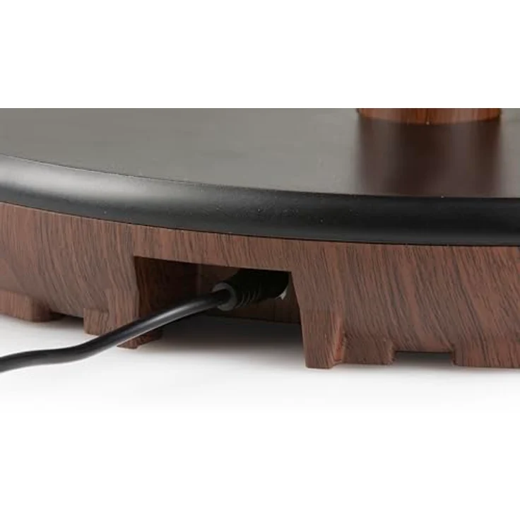 DOMO DO8155 Standventilator, DC ECO Fan mit 3D Oszillation, Fernbedienung, flüsterleise und Baby Modus, Ø 33 cm, Wood Style – Bild 4