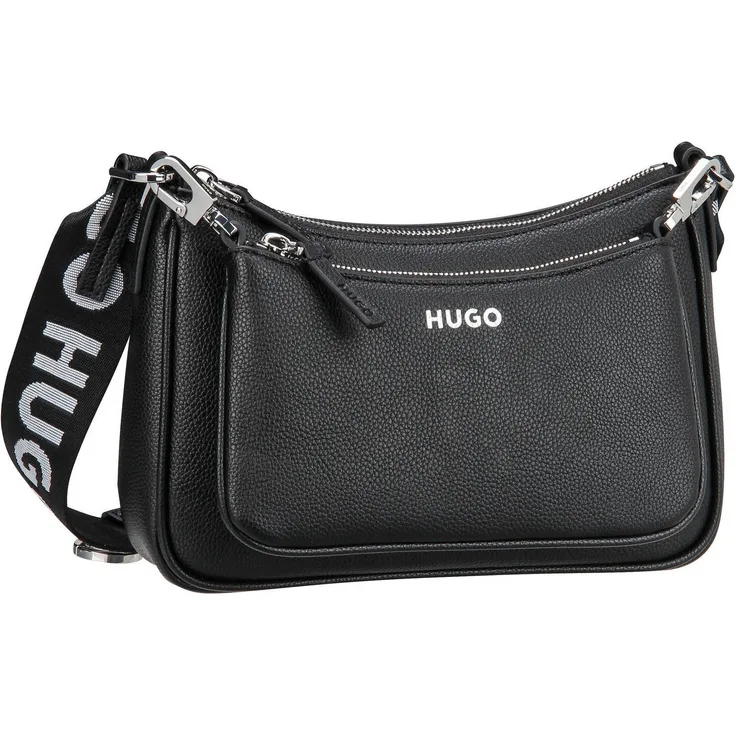 HUGO Umhängetasche Bel Multi Cross W.L. 50516579, Crossbody Bag in schwarz