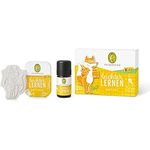 PRIMAVERA Leichter lernen Duftset, Geschenkbox Duftstein und Duftmischung, Aromaöl, Duftöl, ätherisches Öl, Aromatherapie, Geschenk, vegan