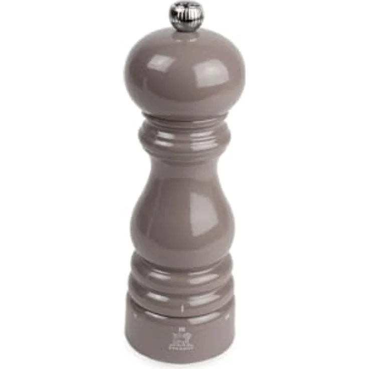 PEUGEOT - Pfeffermühle Paris u'Select 18 cm - ParisRama - 6 voreingestellte Mahlgrade - Aus PEFC-zertifiziertem Holz - Französiches Know-How - Taupegrau lackiert – Bild 1