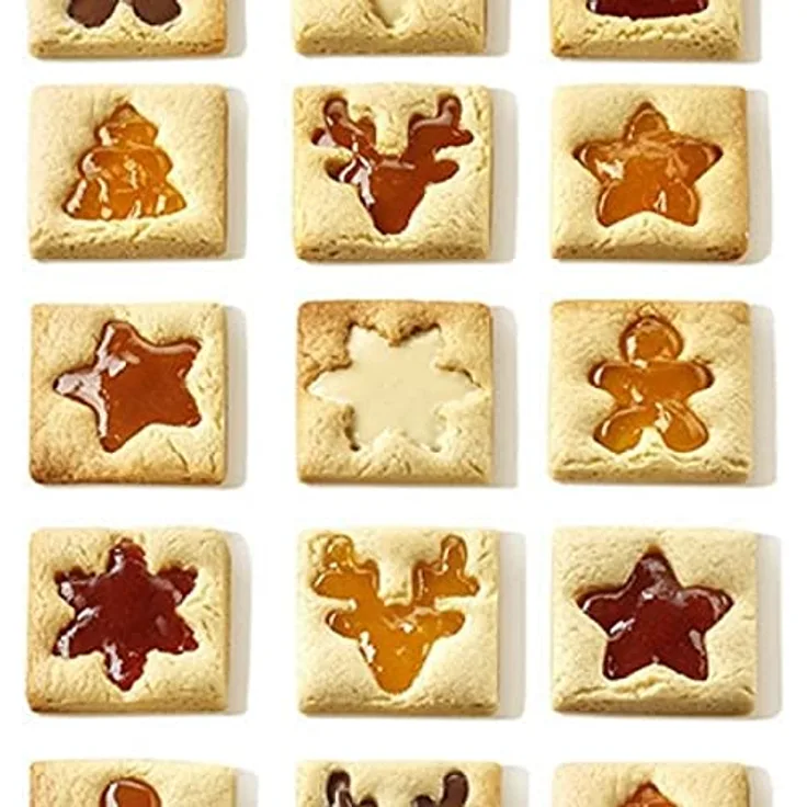 silikomart - VOILA 'COOKIE - WINTERURLAUB - COOKIE MAKER WEIHNACHTSBAUM-PUZZLE