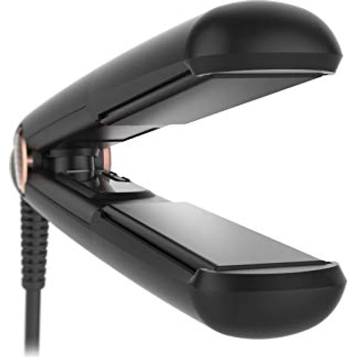 Rowenta SF8210 Ultimate Experience Glätteisen (Abschaltautomatik, Thermo Control, Keramikplatten mit Keratinschutz, 5 Temperatureinstellungen) Schwarz-Roségold für seidig glattes Haar – Bild 4