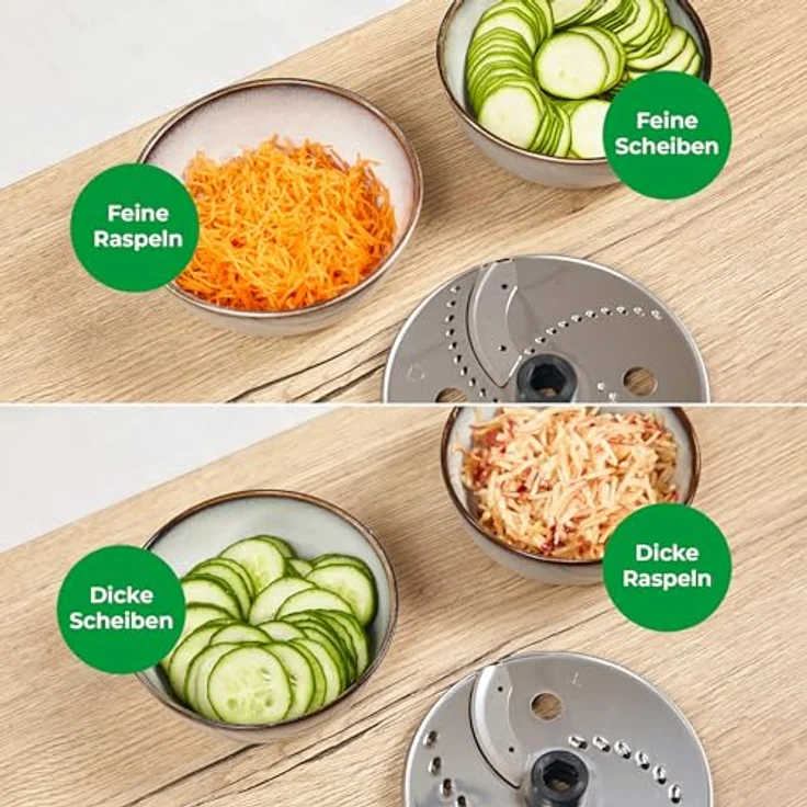 Wundermix WunderSlicer, Gemüseschneider für Thermomix TM6, TM5, TM31 – Bild 4