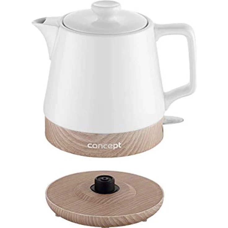 Concept RK0060 Keramik-Wasserkocher,1 L, weiß – Bild 3