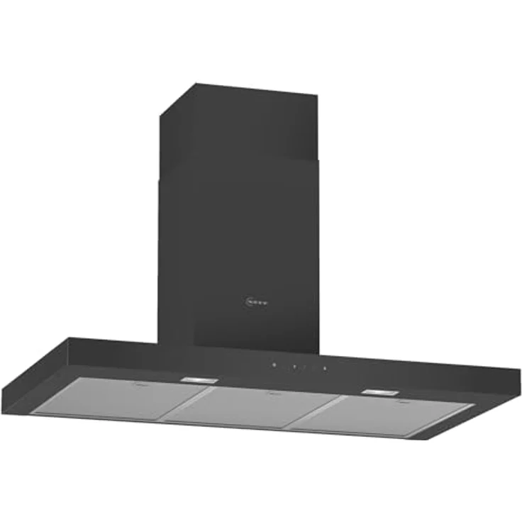 Neff D94BHM1S5 Integrierte Designhaube 90 cm, Schwarz, mit 7 Jahren Garantie und AquaStop-Funktion – Bild 1