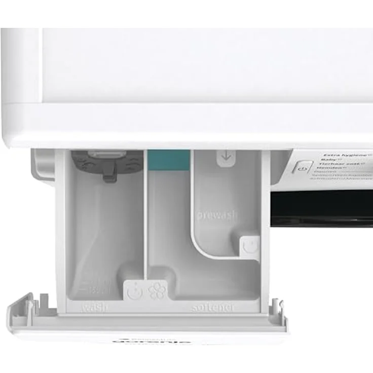 Gorenje WPNEI74A1TS, Waschmaschine mit 7 kg Fassungsvermögen, ConnectLife, 15 Programme, A-Energieeffizienz, Nachlegefunktion, weiß – Bild 5