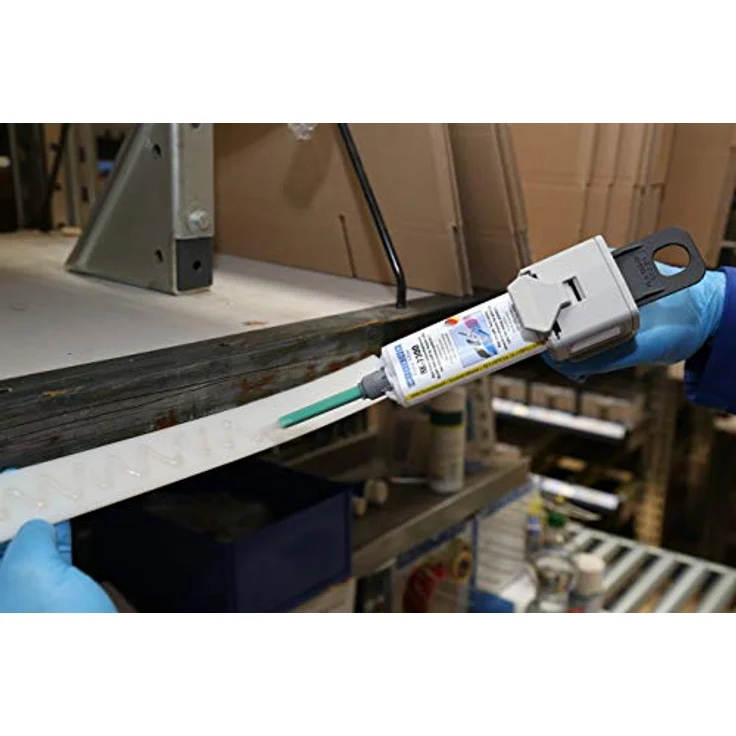 WEICON 10569050 Easy-Mix RK-7300 50g Acrylat-Strukturkleber für Kunststoff und EPDM, cremeweiß – Bild 5