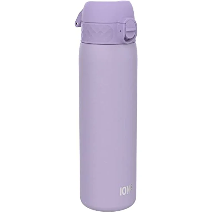 ion8 Auslaufsichere Schlanke Trinkflasche, Vakuumisoliert, Helles Lila, 500ml – Bild 1