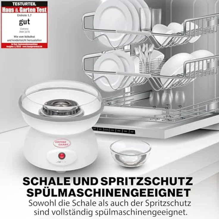 Clatronic Zuckerwattemaschine – Bild 5