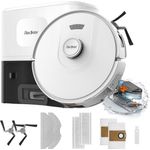 Redkey Saugroboter 2026, 20000 Pa mit Wischfunktion, Absaugstation und Appsteuerung, HEPA-Filter, automatische Selbstreinigung, 36 W