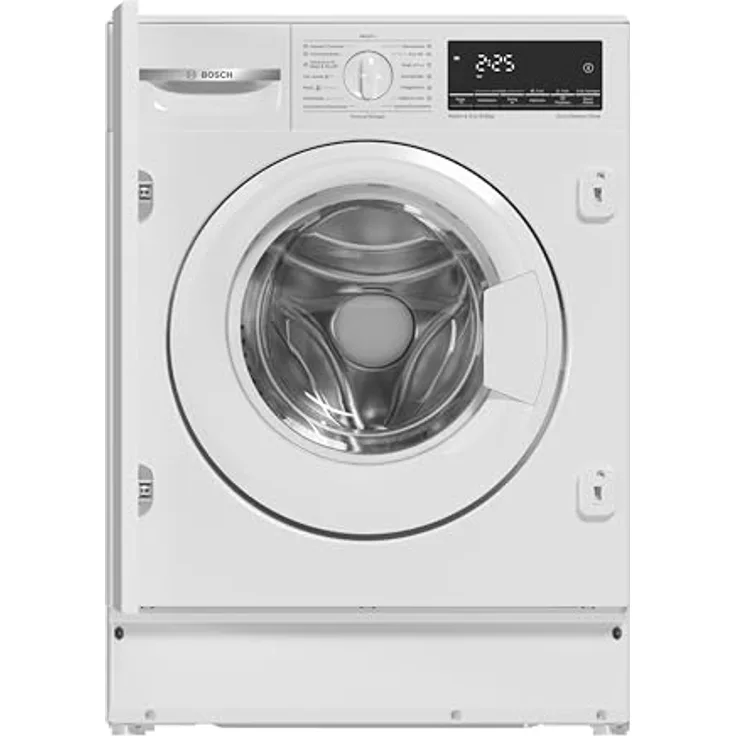 Bosch Einbau Waschtrockner WKD28490, 8 kg Waschen und 5 kg Trocknen, Serie 6, Speed Perfect, Active Steam Dampffunktion, Hygiene Care, Nachlegefunktion, Waschen und Trocknen in 60 Minuten