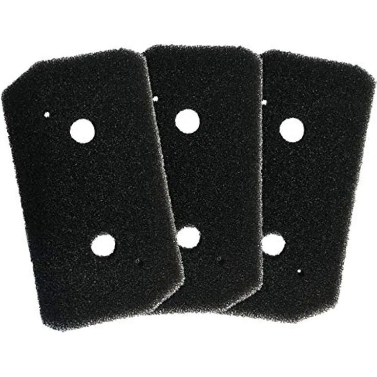 Comedes Ersatzfilterset einsetzbar statt Bosch Siemens Schaumfilter 12007650, 3er Set – Bild 2