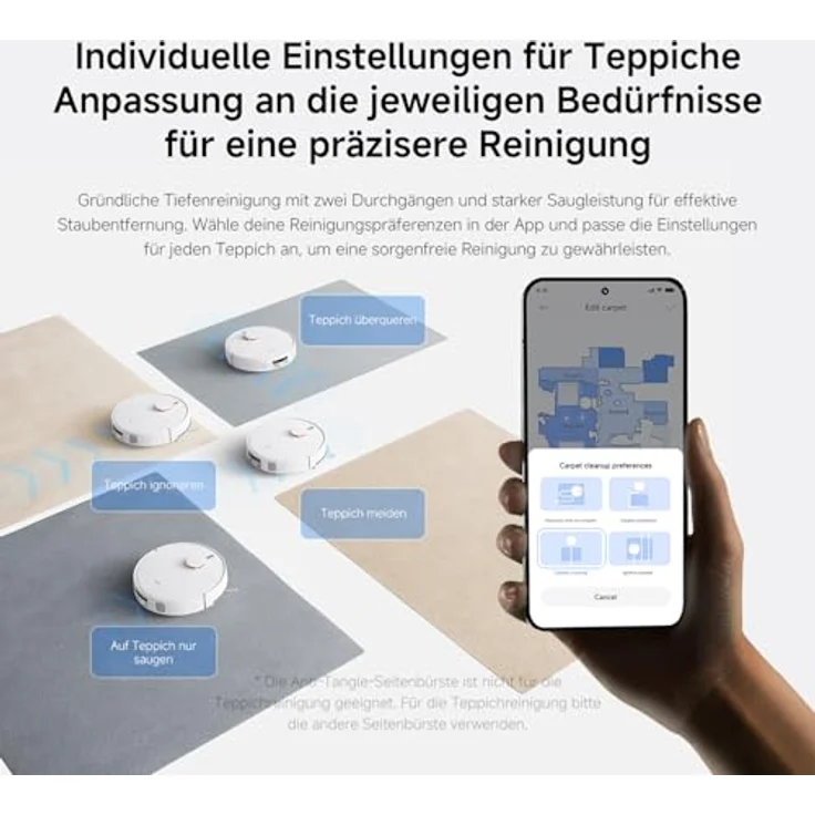 Xiaomi Robot Vacuum H40, Staubsauger-Roboter mit leistungsstarker Saugkraft – Bild 14