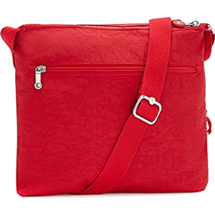 Kipling Alvar Umhängetasche, Damenhandtasche, 33 cm, modern, rot, stufenlos verstellbarer Umhängeriemen – Bild 3