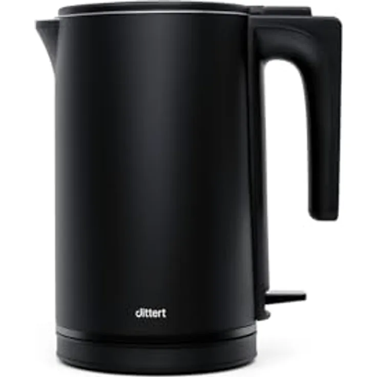 Dittert KE001B-00 1,5 l Wasserkocher, 2200 W, schwarz, Serie ONE, versandkostenfrei