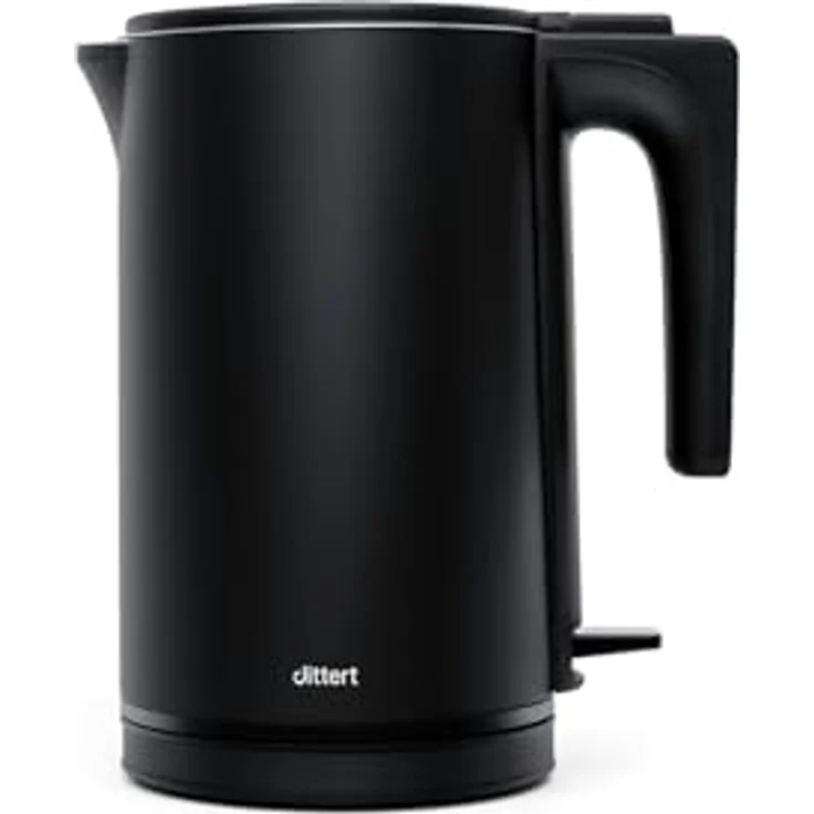 Dittert KE001B-00 1,5 l Wasserkocher, 2200 W, schwarz, Serie ONE, versandkostenfrei – Bild 1