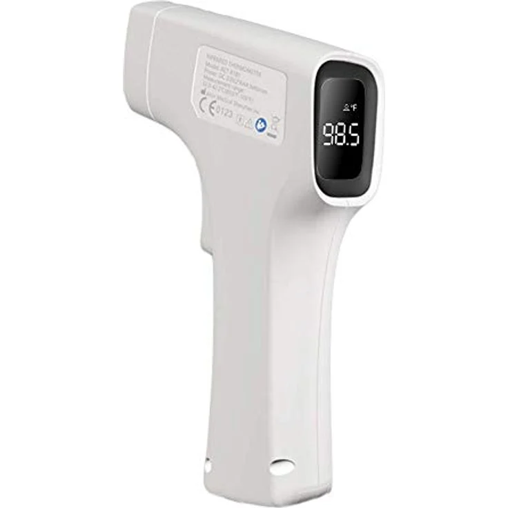Orno BBLOVE AET-R1B1, Infrarot Fieberthermometer, berührungslos, 1 Sekunde Messzeit, LED Bildschirm, 32 Speicherungen – Bild 1